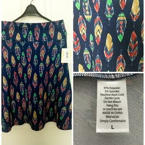 NWT-Lularoe Azure Skirt